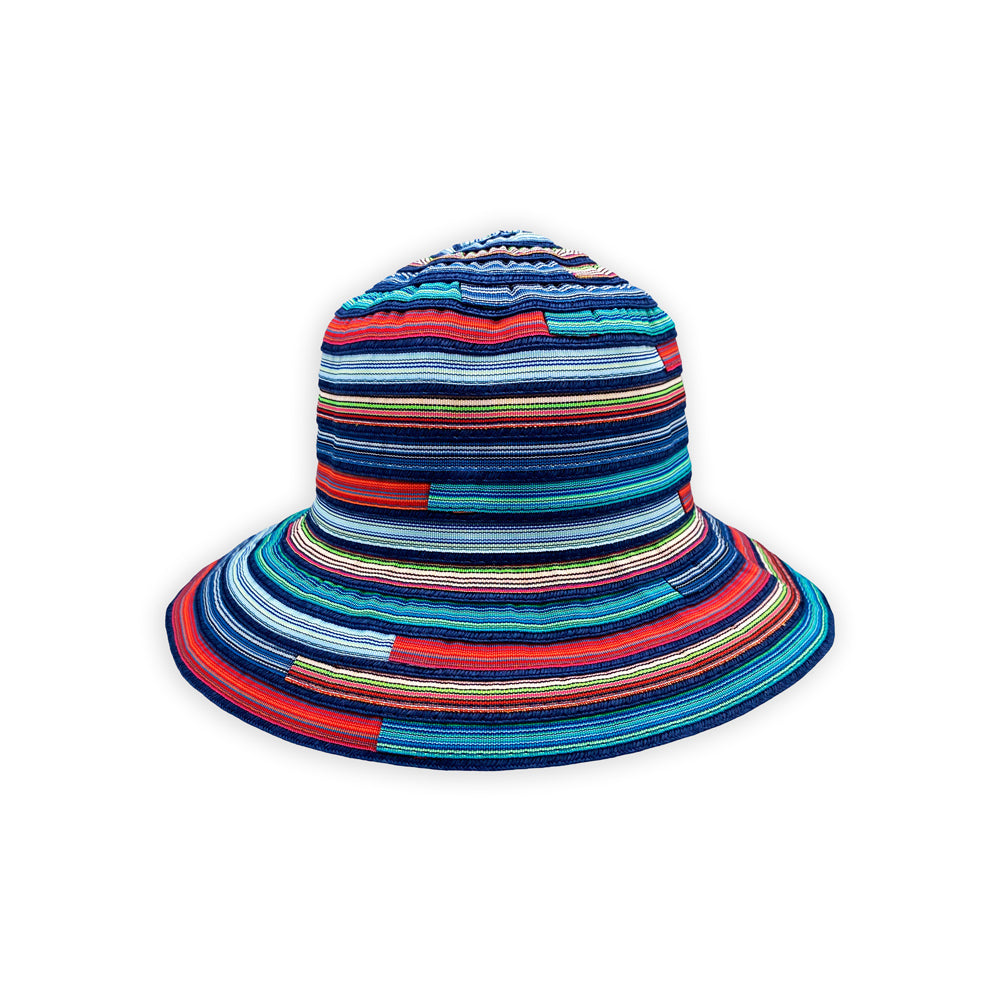 Sombrero tipo pescador de algodón multicolor