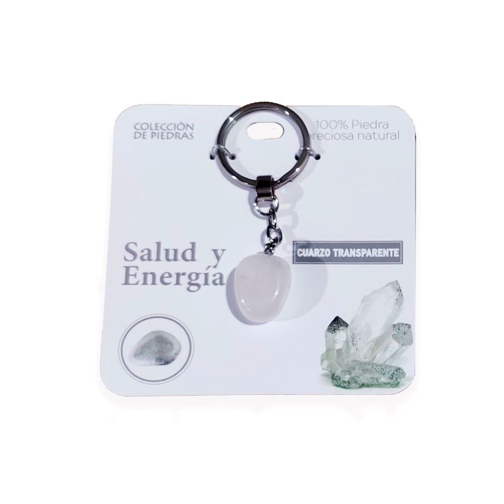 Mind Souls piedra Cuarzo Transparente Salud y Energía
