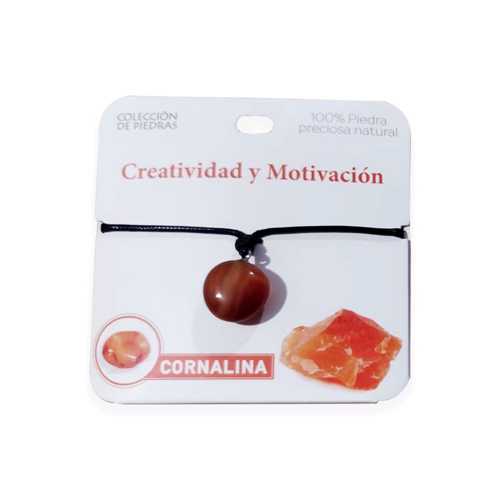 Mind Souls piedra Cornalina Creatividad y Motivación