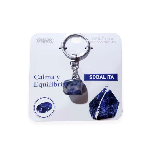 Mind Souls piedra Sodalita Calma y Equilibrio