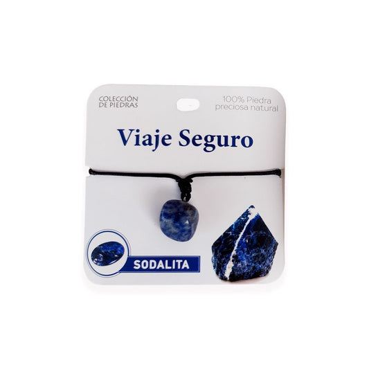 Mind Souls piedra Sodalita Viaje Seguro