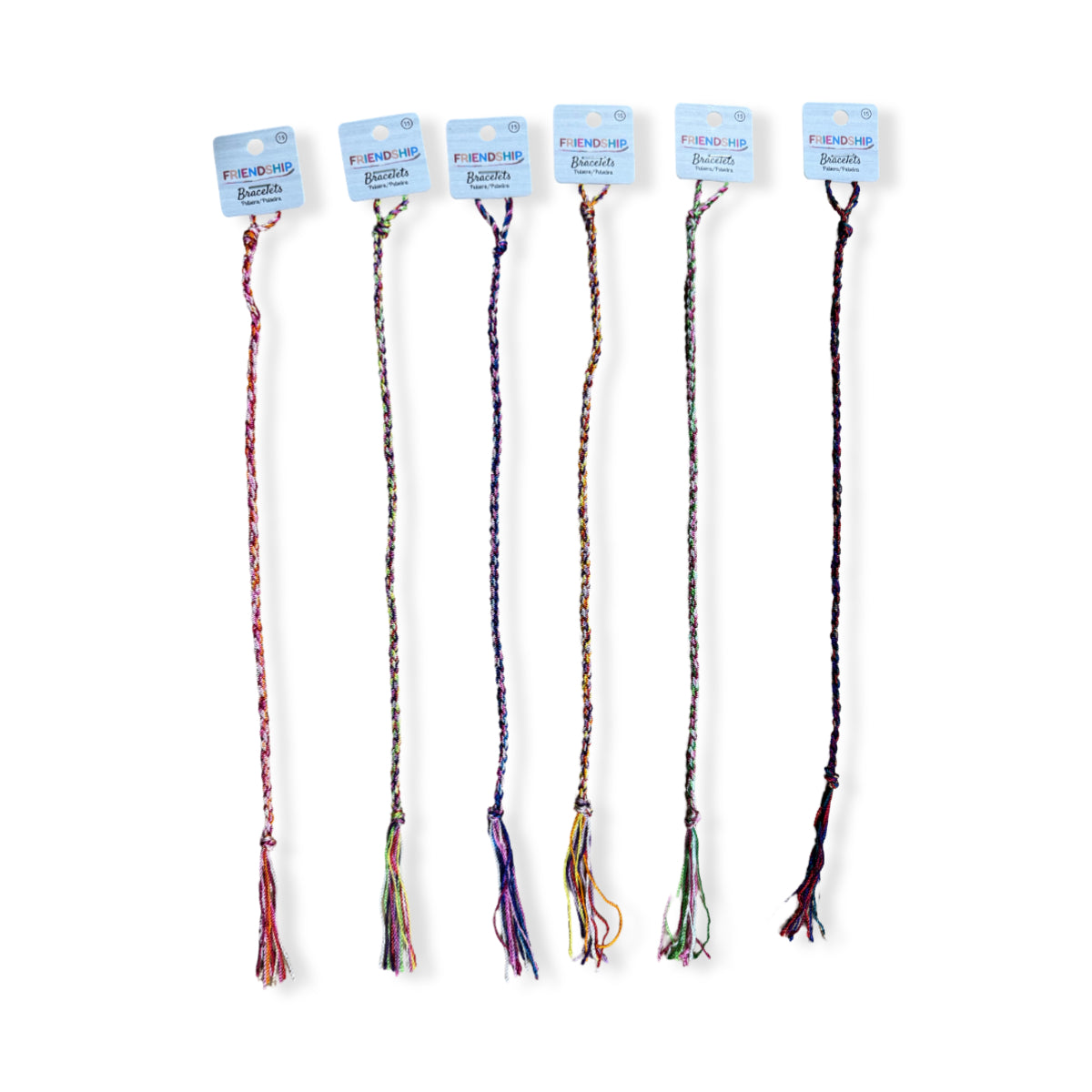 Pulseras Friendship, pack de 6. Modelo nudos 15