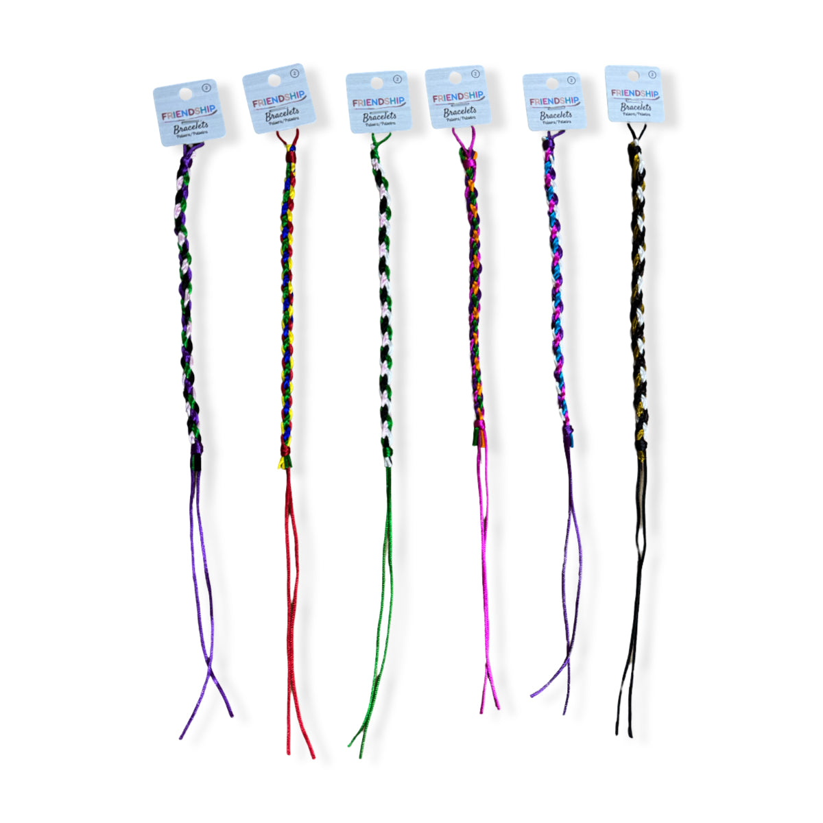 Pulseras Friendship, pack de 6. Modelo nudos 2