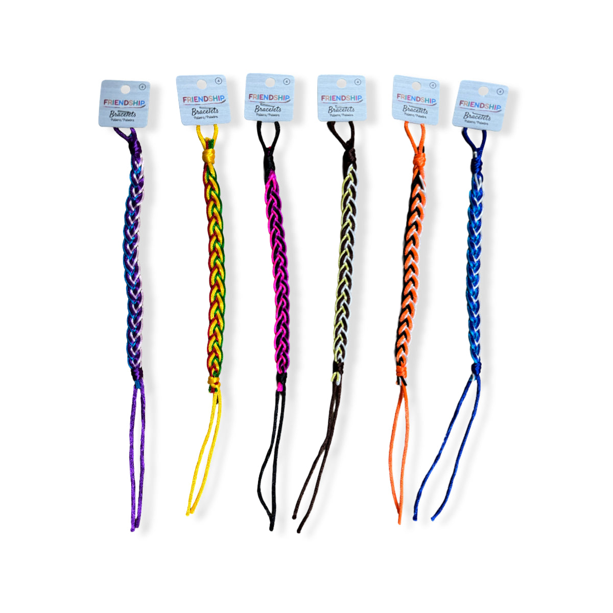 Pulseras Friendship, pack de 6. Modelo nudos 4