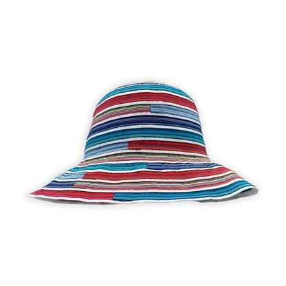 Sombrero tipo pescador de algodón multicolor