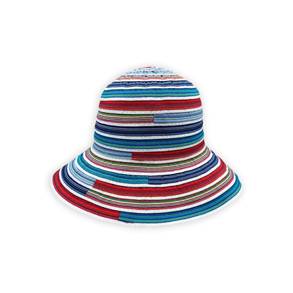 Sombrero tipo pescador de algodón multicolor