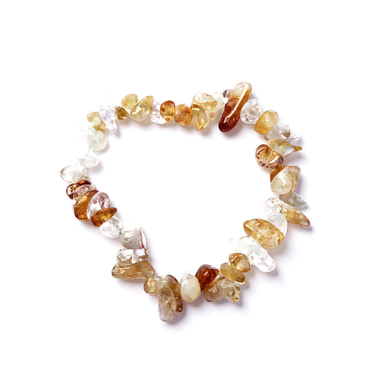 Pulsera Citrino de piedras naturales