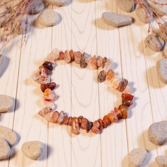 Pulsera Cornalina de piedras naturales