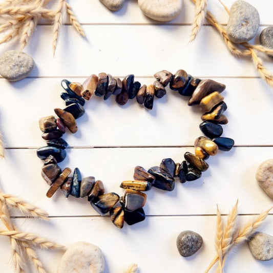 Pulsera Ojo de Tigre de piedras naturales