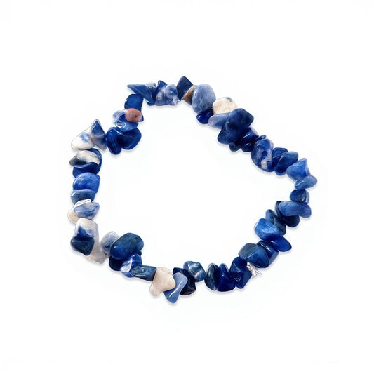 Pulsera Sodalita de piedras naturales